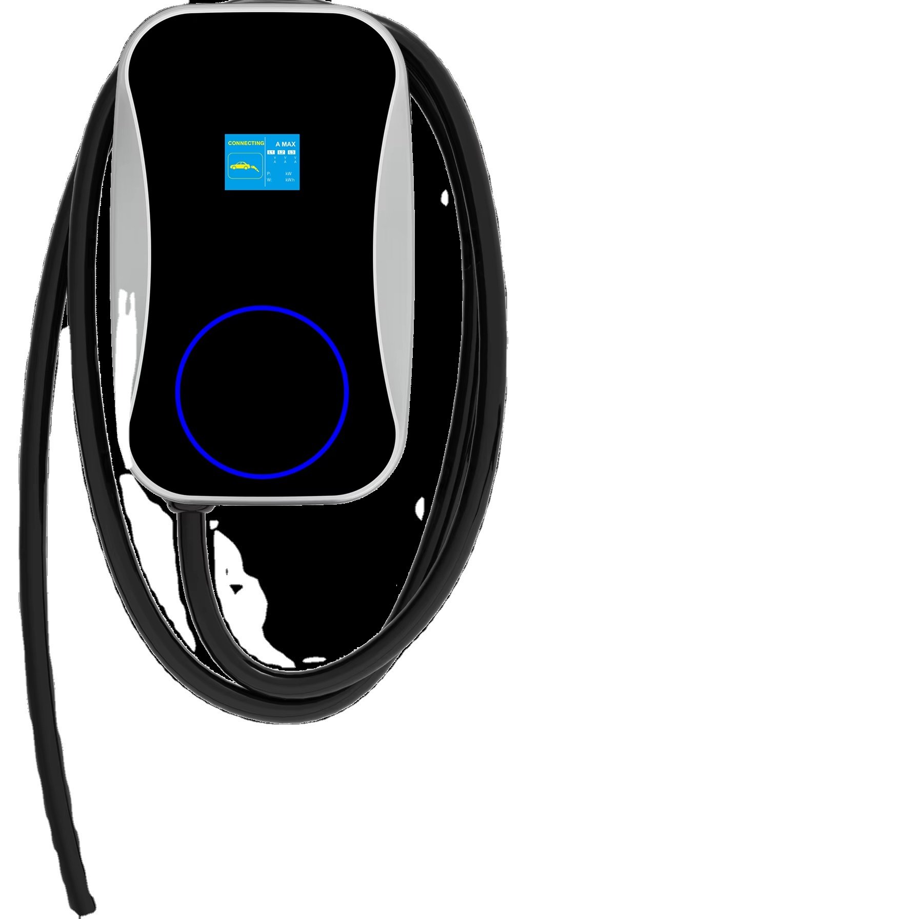Good Quality Commercial 7kw Electric Vehicles EV Charger Wall-mounted Car Charging Station